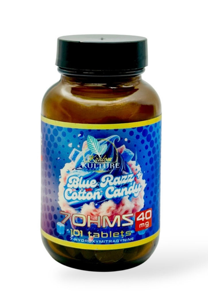 Platinum 40mg Blue Razz+ Cotton Candy