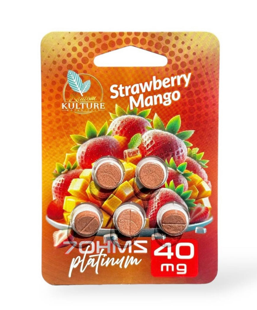 Platinum 40mg Strawberry + Mango